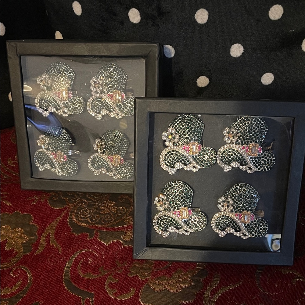 St Patrick’s Day Elegant Hat Napkin Rings